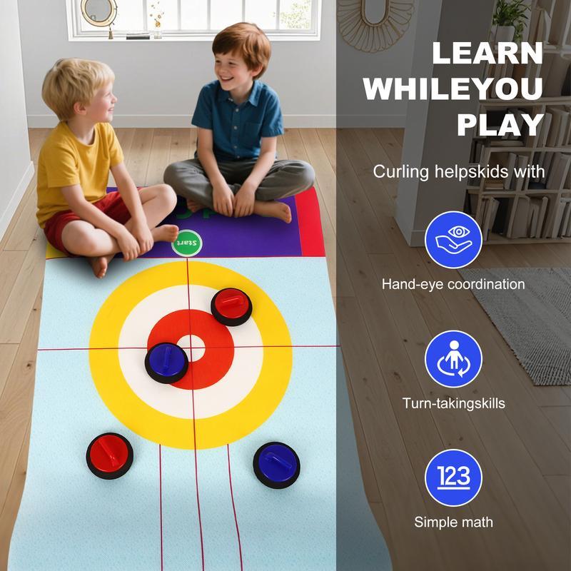 š2025 New Tabletop Family Curling Gameāļøāļø Fun, Engaging, and Perfect for All Ages!