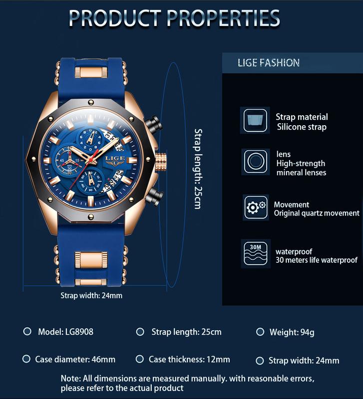 ⏳Time-Limited Special⏰Men's Outdoor Waterproof Sport Quartz Watch – Chronograph function, durable & water-resistant – Perfect for sports, travel & daily wear 🏃♂️