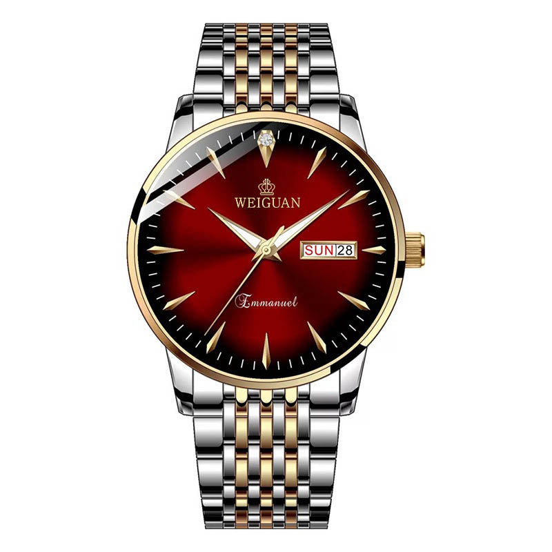 ⌚3ATM Water Resistance + Luminous Dial! 24/7 Confidence on the Wrist for the Professional Gentleman