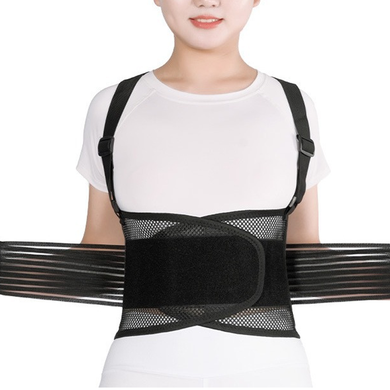 ⏳Time-Limited Special⏰ Support Your Back Instantly! Breathable 4-Rod Waist Support Brace