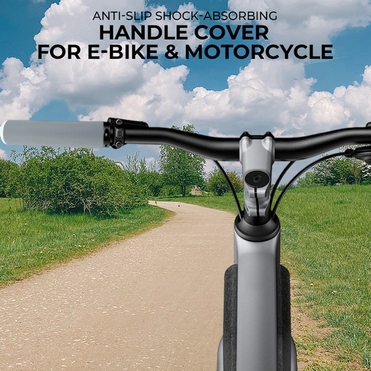 Anti-Slip Shock-Absorbing Handle Cover for E-Bike & Motorcycle