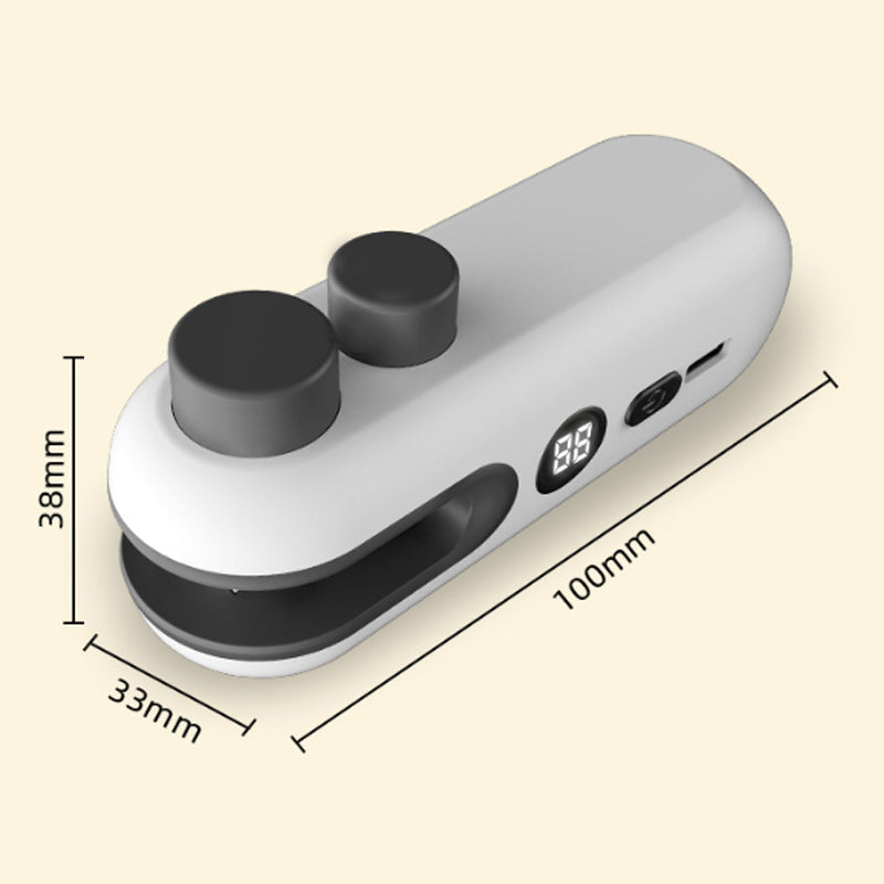 🎉 50% Off Now ✨ Mini 2-in-1 Rechargeable Magnetic Snack Sealer — Seals & Opens Bags in Seconds 🏡