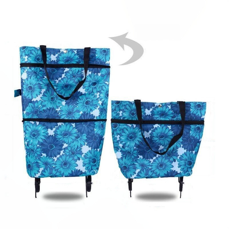 š¢š¢50% OFF !! ā°2-in-1 Foldable Shopping Cart