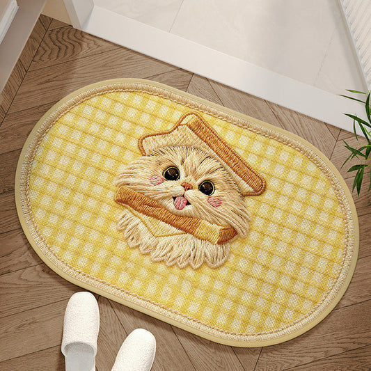 Absorbent Woven Bath Mat with Non-Slip Bottom(50% OFF)