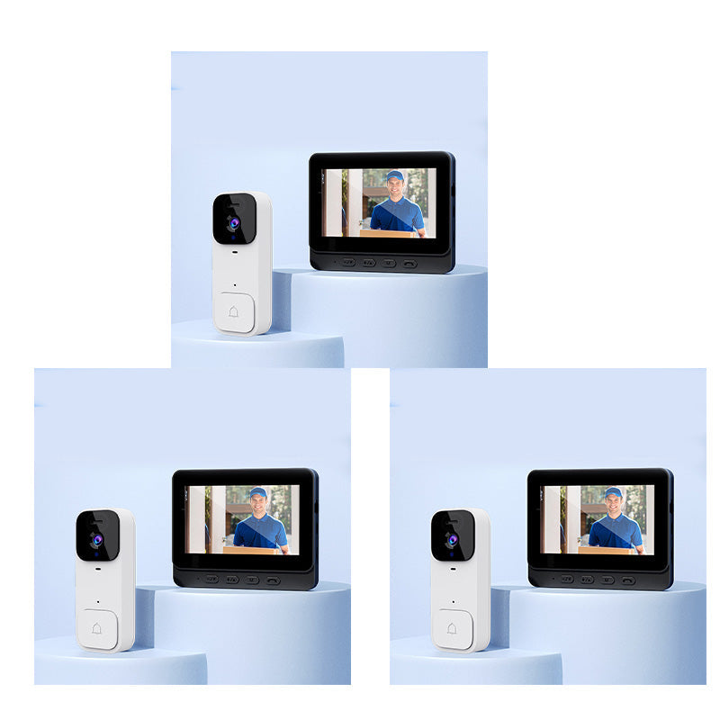 🏠⚡ LIMITED TIME 50% OFF! Smart Video Doorbell with 4.3" Display – Real-Time Monitoring & Two-Way Talk 🏡💖