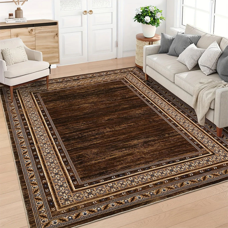 Non-Slip Low Pile Area Rug