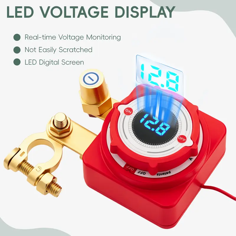 🔥While Supplies Last 50% OFF!🎉 12V/24V Automotive Battery Cut-off Relay Switch