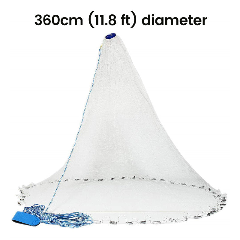 đŁ LIMITED-TIME 50% OFF! ⨠Easy-Throw Cast Net â Heavy-Duty Mesh, Rapid Sinking, Versatile đ