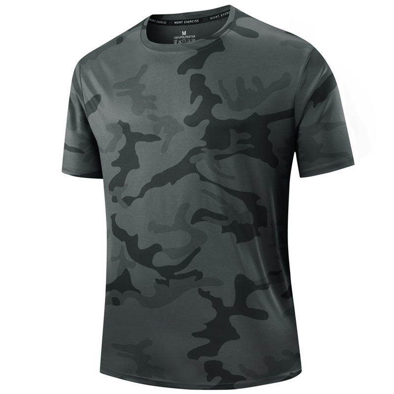 🏃♂️ 50% OFF NOW! 🌲 Men's Quick Dry Camo Sports T-Shirt – Moisture Wicking & Active Fit – Train in Style 💪