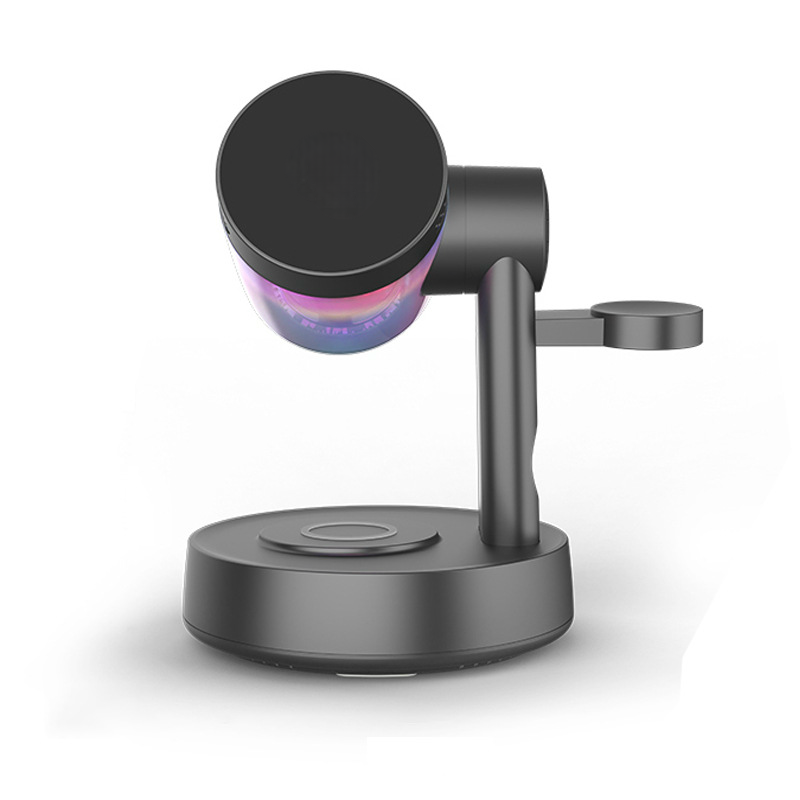 📢📢50% OFF !! ⏰3-in-1 Magnetic Wireless Charging Stand &Speaker