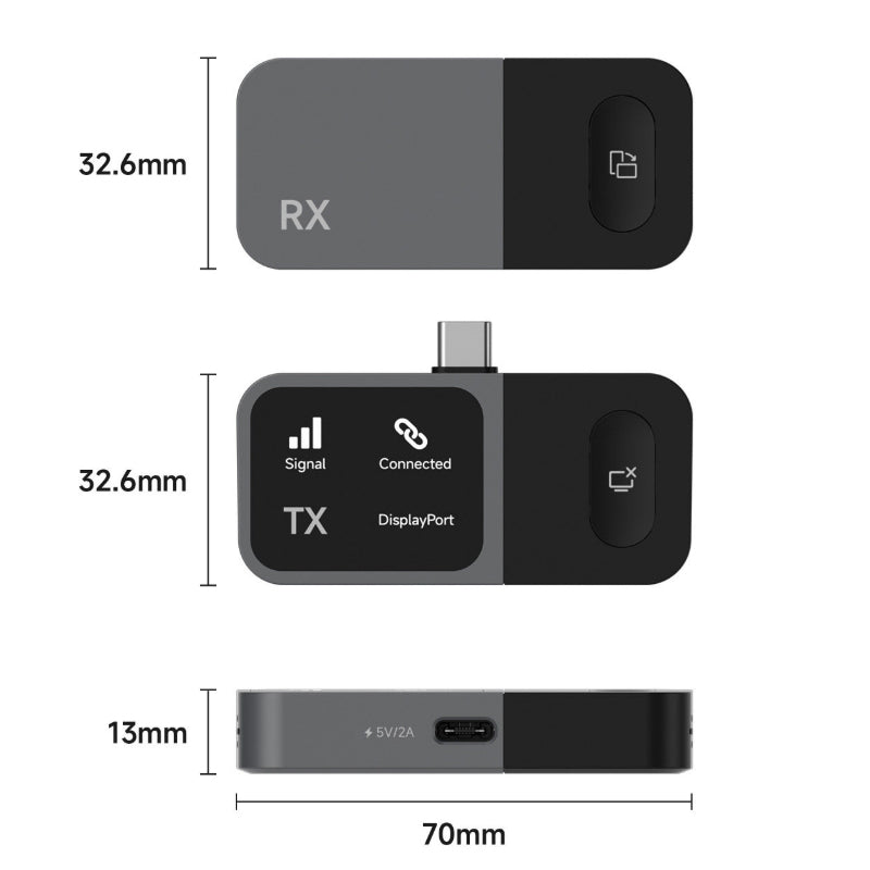 📡 50% OFF NOW! 🔗 Wireless HDMI Transmitter Kit – Zero-Latency, No WiFi Needed, Plug & Play – 50m Range, Magnetic Design 📺