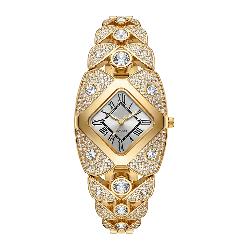 ๐ LIMITED TIME 50% OFF! โ Rhombus Dial Watch โ Geometric Sparkle Elegance โจ