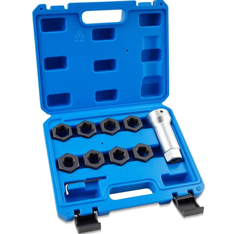 đ§ 2026 Sale â Over 53,700 Sold! đ ď¸ 10-Piece Axle Spindle Thread Chaser Set
