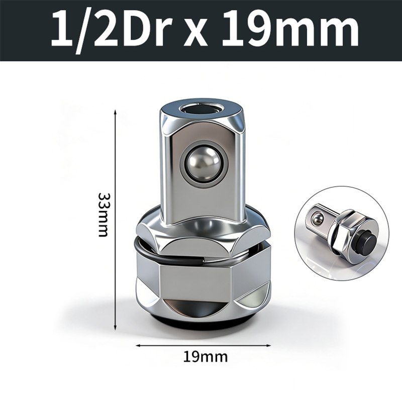๐ง 2026 Sale โ Over 23,700 Sold! ๐ฉ CR-V Steel Ratchet Wrench Adapter Socket Converter Set
