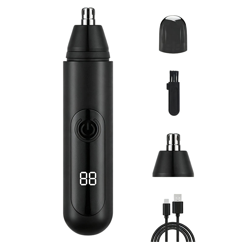 ⏳Limited-time 50% off⏰Rechargeable Nose Hair Trimmer with LED Display👃👂