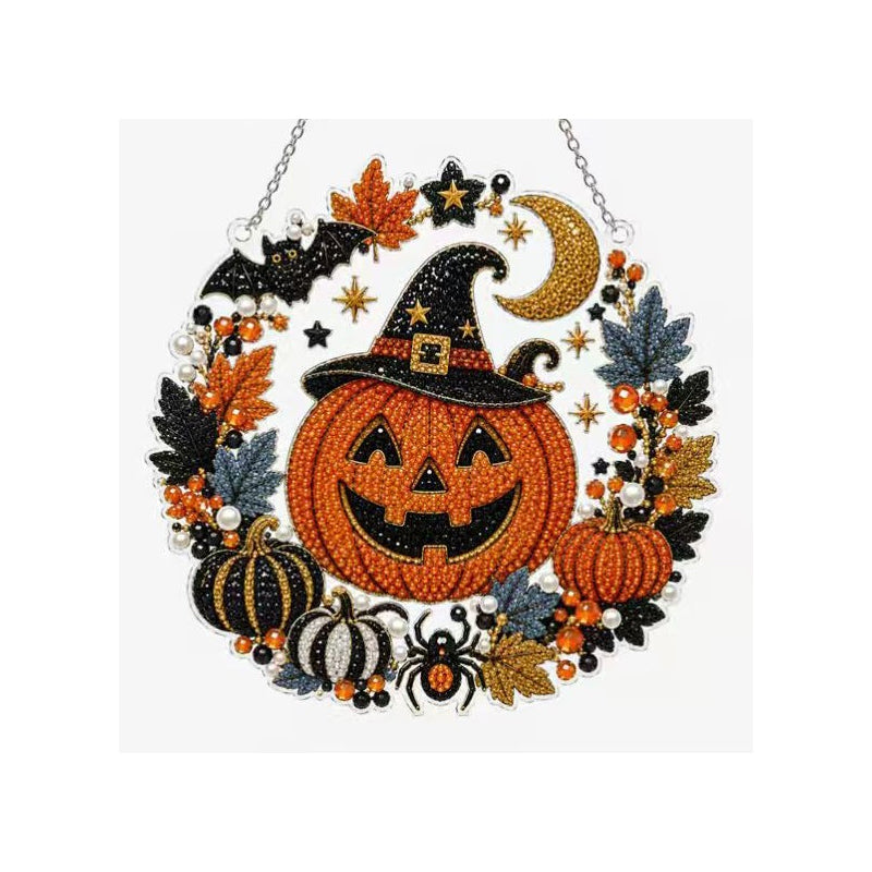 Halloween Diamond Art Hanging Ornament Kit