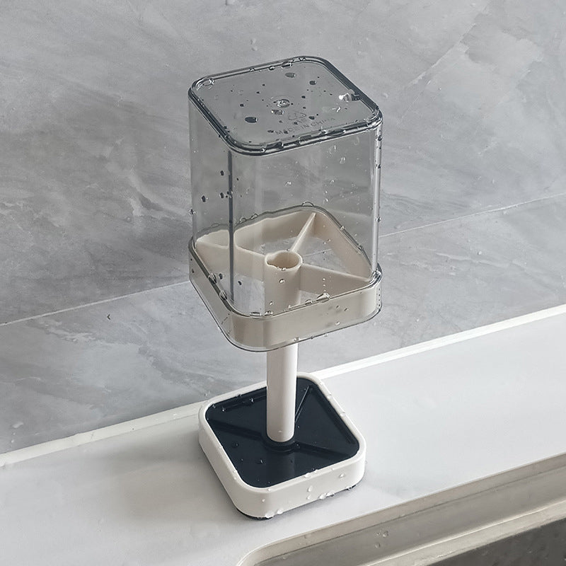 📢 LIMITED TIME 50% OFF ! ⏰ Dustproof Toothbrush Organizer – Covered Cup Storage, Easy Drain Base & Compact Design ✨
