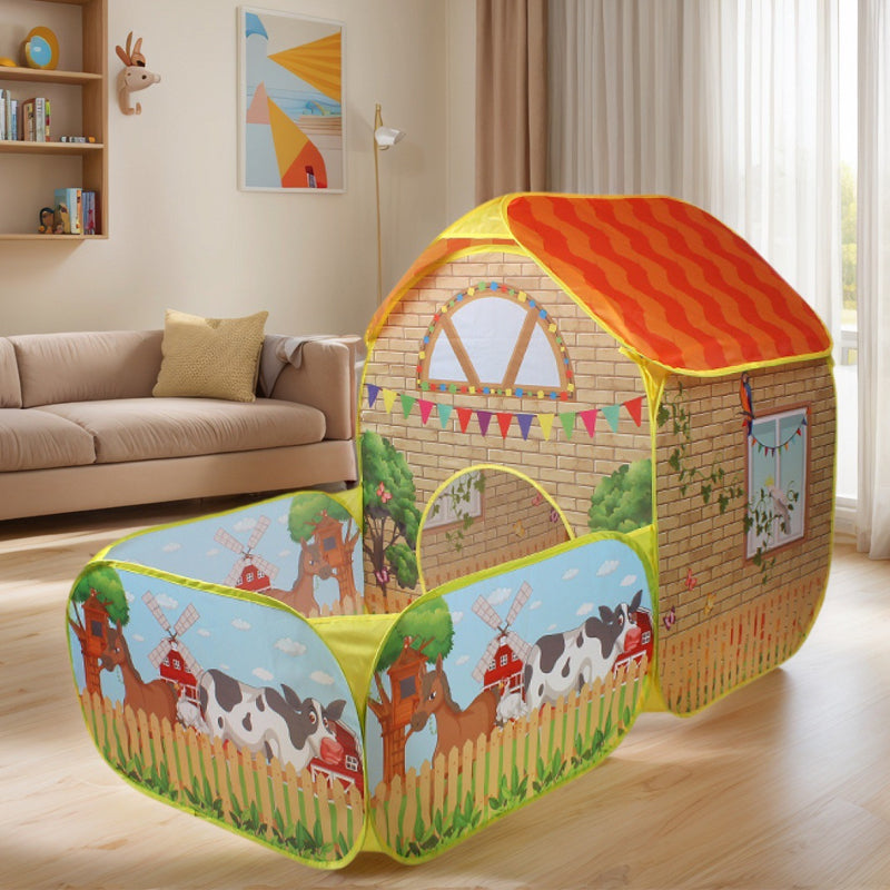 ๐ 2026 Sale โ Over 14,000 Sold! ๐ฐ Every kid needs a corner that's all theirs โ this playhouse tent sets up in minutes, fits anywhere, and sparks hours of imaginative play. Machine washable, easy to store. โจ