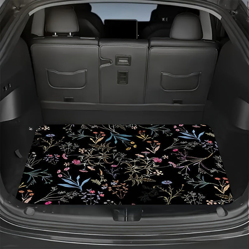 🚗 Save 50%! 🏵️ Universal Car Trunk Mat – Non‑slip, durable & easy‑clean ✨