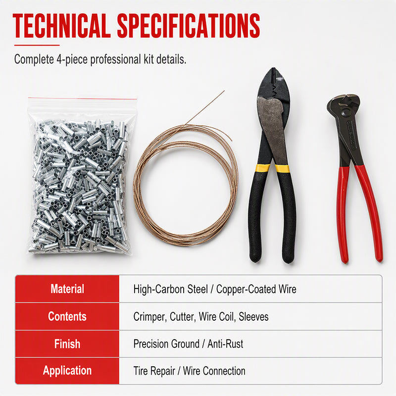 4-Piece Steel Wire Connection Kit