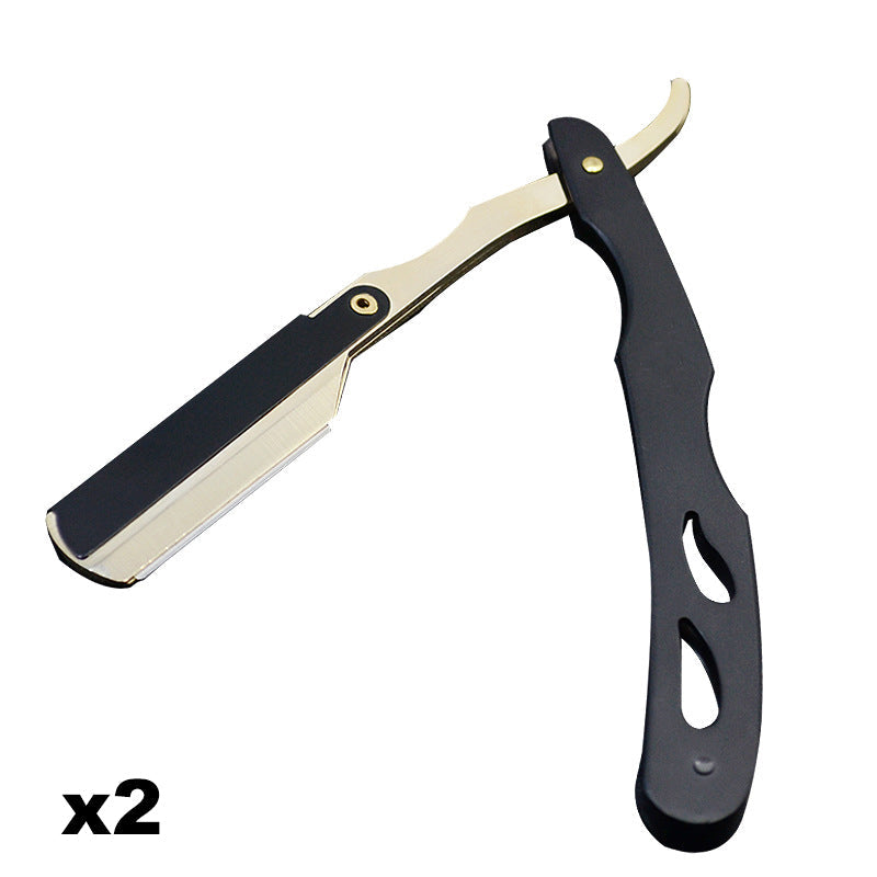 🪒 LIMITED‑TIME 50% OFF! ✨ Manual Foldable Straight Razor Holder – Ergonomic, Durable, Quick‑Load ✨