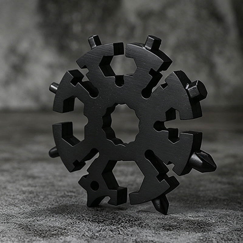 🔧20-in-1 Snowflake Multi-Tool – Pocket Tool for Quick Everyday Fixes❄️