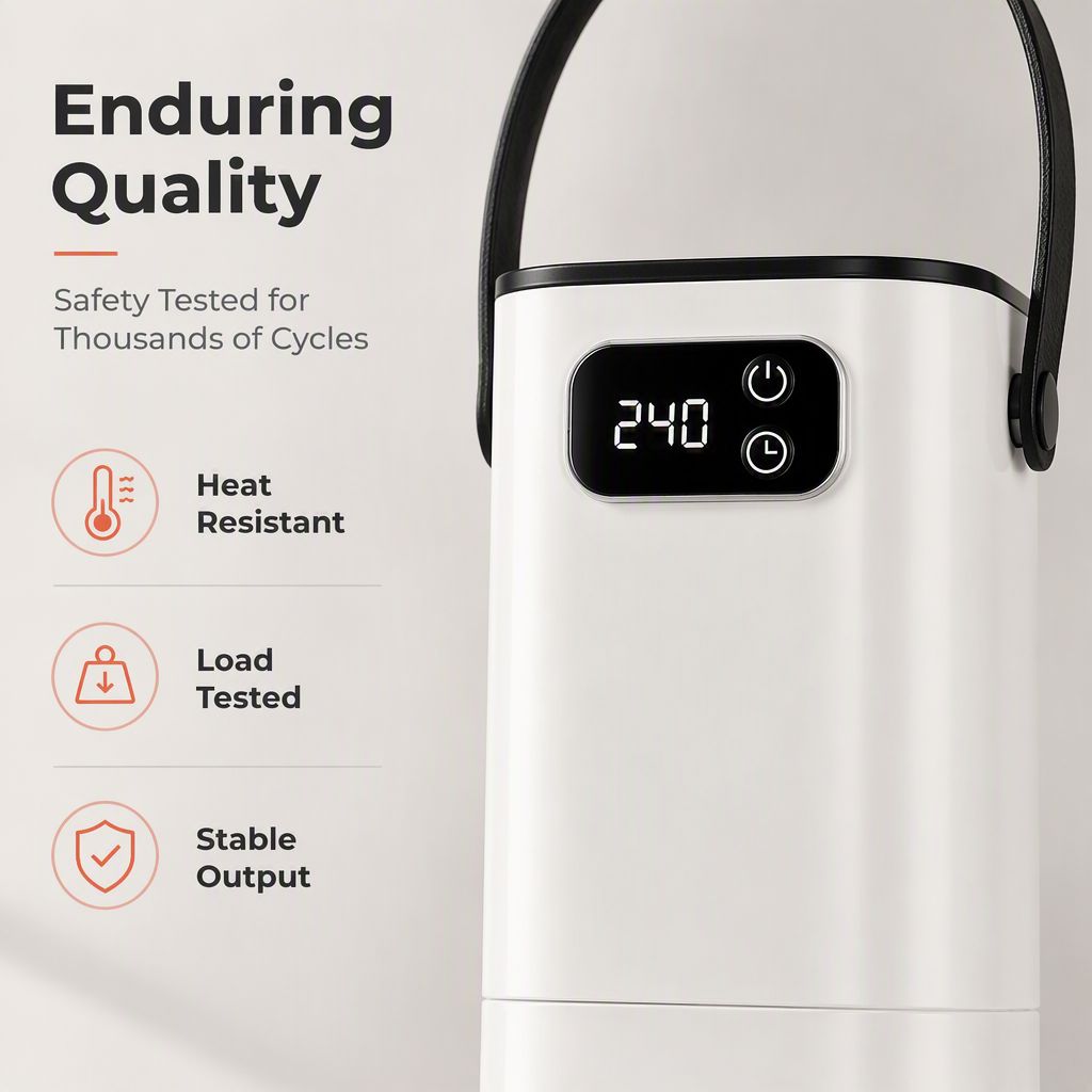 ☀️ Foldable Portable Clothes Dryer| Quiet Timed Drying Machine for Travel & Dorm👕
