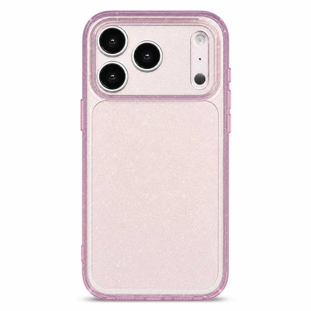 ✨ Glitter Shockproof Phone Case: Sparkling Shell, Corner Defense, Lens Protection, Anti-Yellowing