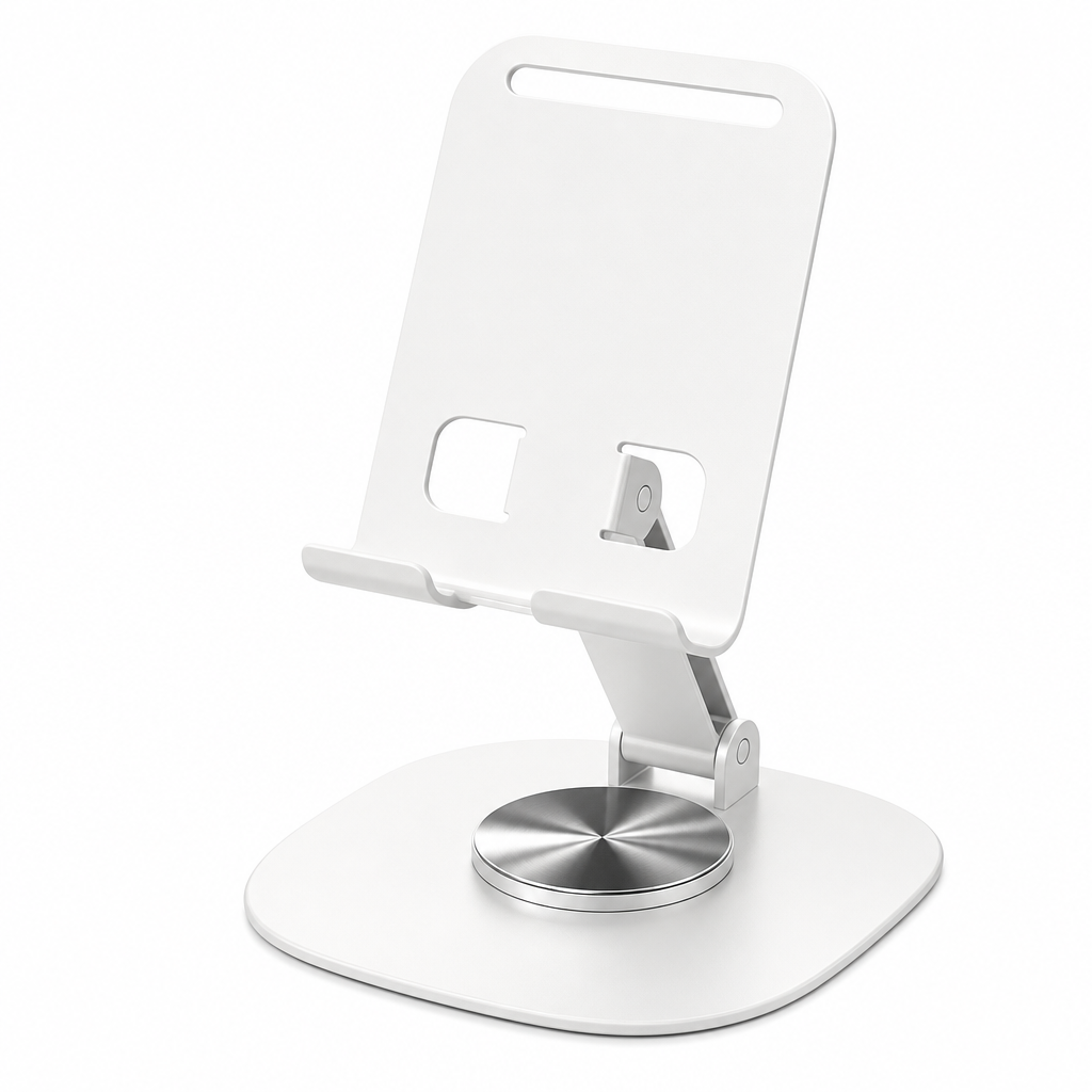 📢📢 50% OFF✨Premium All-Metal Phone Stand – 360° Rotating Desktop Holder