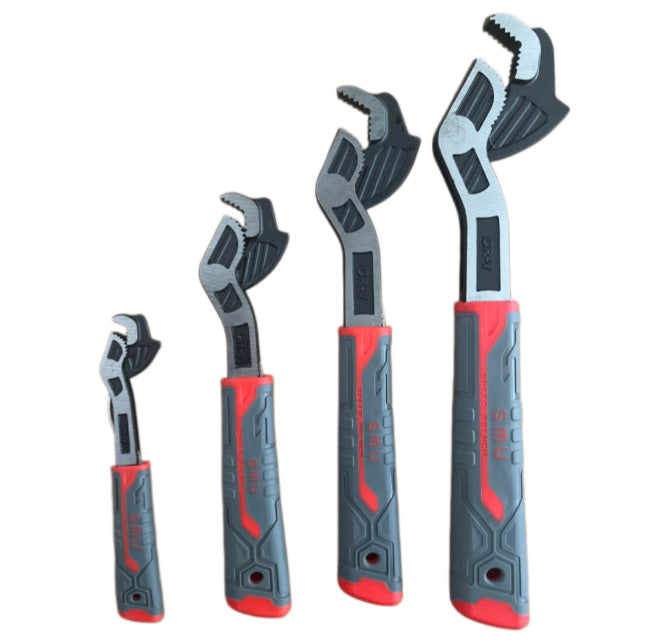 Multi Functional Locking Adjustable Wrench Quick Adjusting Universal Hand Tool