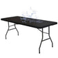 🌸 LIMITED TIME 50% OFF! ✨Pack Stretch Fabric Table Top Cap Cover, fits 4ft/6ft/8ft Tables