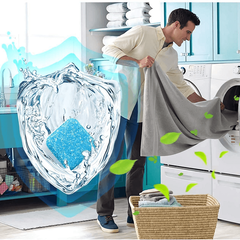 💐50% OFF! 🔥50K+ sold！Washing Machine Cleaner – Fast action, no rinse, for all machine types 🌀⏱️【Exceptional Price】