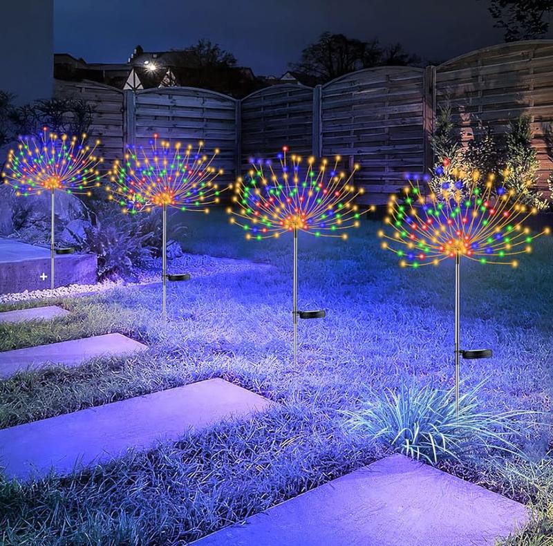 ⏳Time-Limited Special⏰Waterproof Solar Garden Fireworks Lamp