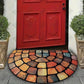 💖Spring Hot Sale 50% OFF💖Boho Style Semicircular Door Mat - Non Slip Soft Floor Carpet