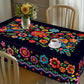 🔥Hot Sale🔥Mexican Floral Tablecloth With Scalloped Edge (50% OFF)