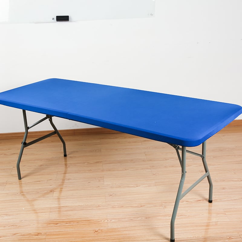 🌸 LIMITED TIME 50% OFF! ✨Pack Stretch Fabric Table Top Cap Cover, fits 4ft/6ft/8ft Tables