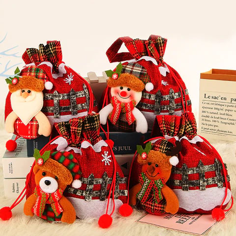 💫  Half price promotion 🧼🚀Christmas Gift Snowman Doll Bag🧼