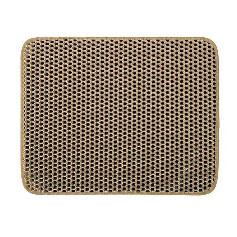 🐾 LIMITED-TIME 50% OFF! ✨ Non-Slip Cat Litter Mat – Waterproof, Easy Clean, Odor-Free 🧹