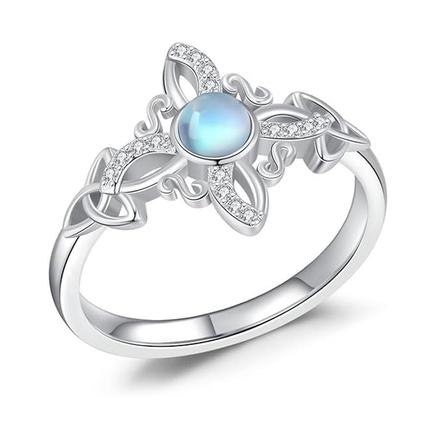 🔮 Celtic Witch’s Knot Ring for Women – Mystical & Timeless ✨💍