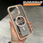 Invisible Stand Magnetic Phone Case With Lens Cover
