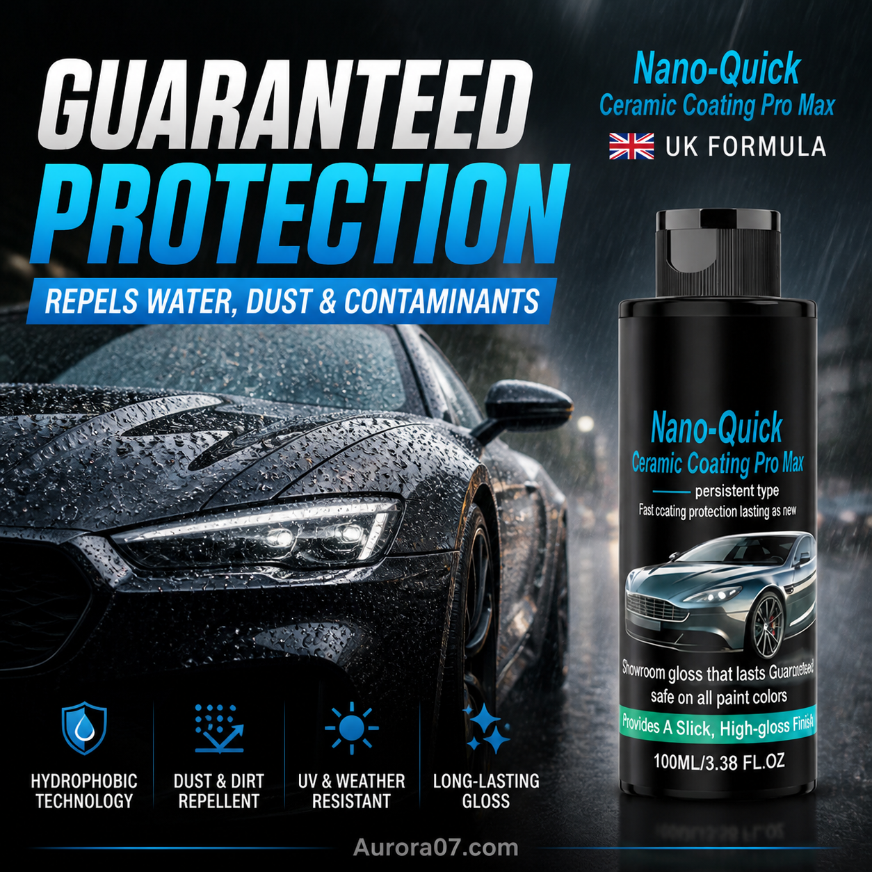 💐50% OFF! High-Gloss Nano Ceramic Spray – Mirror Shine & Long-Lasting Protection ✨🚗【Limited Offer】