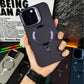 Invisible Stand Magnetic Phone Case With Lens Cover