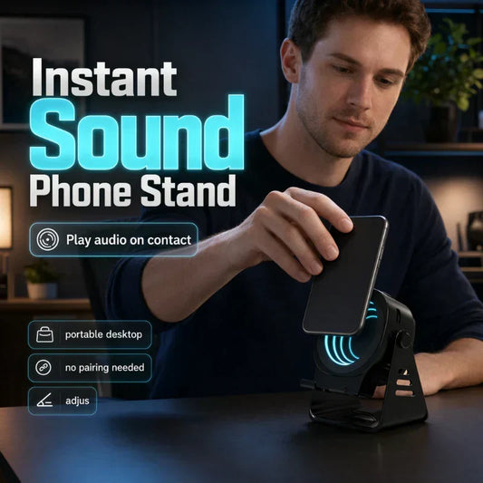 🔥 2026 New Viral Gadget 50% OFF 😍 30K+ SOLD | Smart Phone Sound Amplifier Stand – No Bluetooth Needed