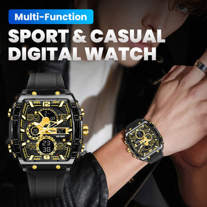 🔥LED Backlight+Stopwatch Technique🔥Multi-Function Sport & Casual Digital Watch