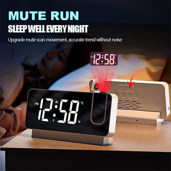 Smart Digital Projection Clock（50% OFF）