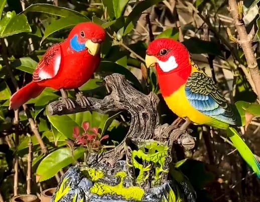 🦜Electric battery-powered voice-controlled parrots
