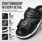 Men's Faux Leather Slip-On Sandals