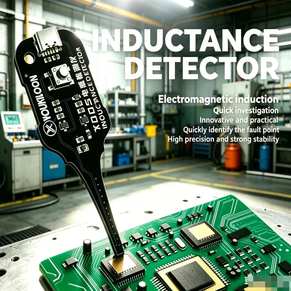 ⏳🔥LIMITED-TIME 50% OFF! ⏰📙⚙️ In-Circuit Inductor Tester – One-button simplicity, clear indicator. Non-contact, rapid diagnosis. A must-have for electronics repair.