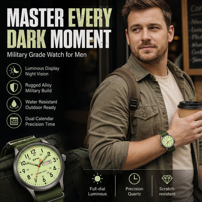 📢📢50% OFF !! ⏰Men's Quartz Watch with Luminous Display