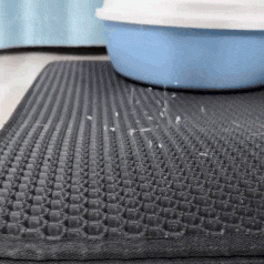 🐾 LIMITED-TIME 50% OFF! ✨ Non-Slip Cat Litter Mat – Waterproof, Easy Clean, Odor-Free 🧹
